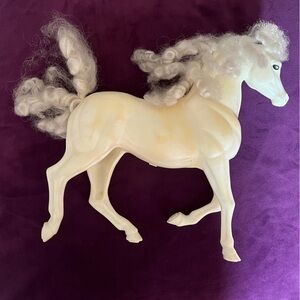 1990’s Barbie Sized White Horse